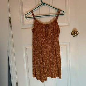 Large Orange Dress
